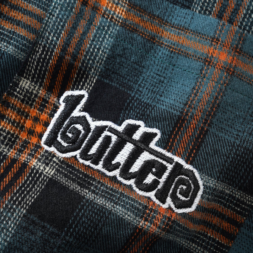 BUTTER GOODS SWIRL PLAID SHIRT