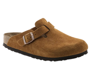 BIRKENSTOCK BOSTON SOFT FOOTBED SUEDE NARROW 