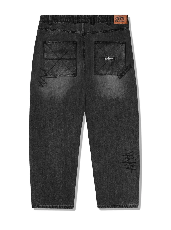 BUTTER GOODS STITCH DENIM JEANS