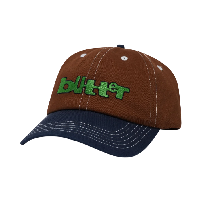BUTTER GOODS WARPED 6 PANEL CAP