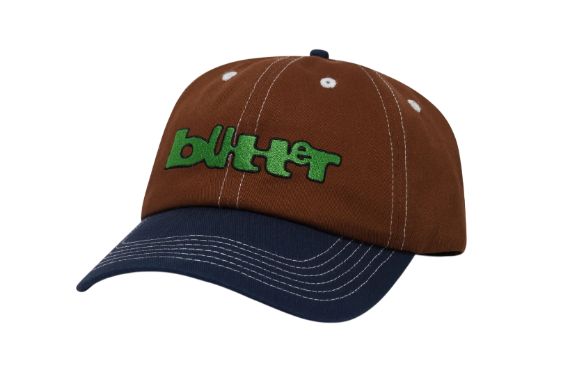 BUTTER GOODS WARPED 6 PANEL CAP