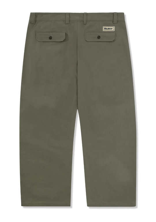 BUTTER GOODS PLEATED TROUSERS
