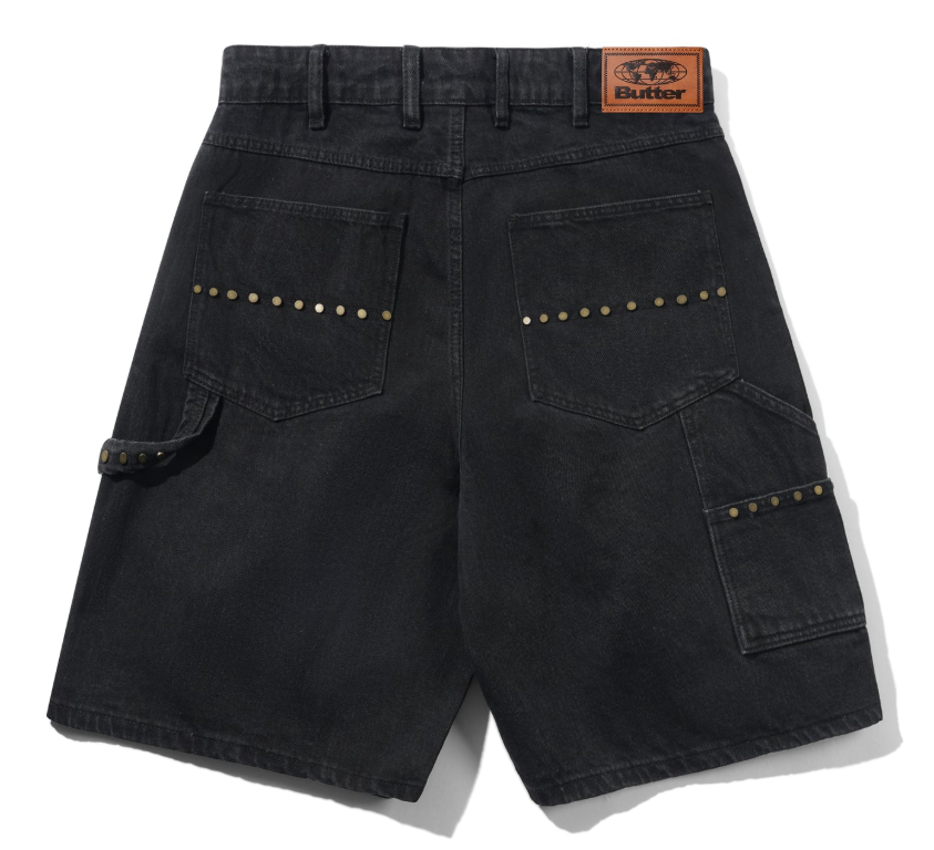 BUTTER GOODS RIVET DENIM SHORTS