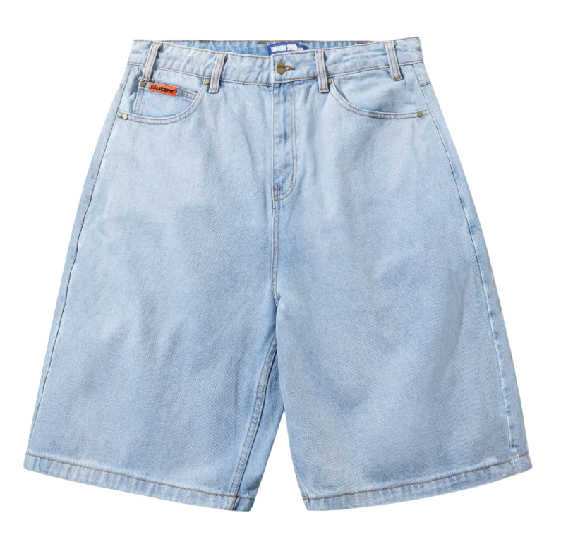 BUTTER GOODS BAGGY DENIM SHORTS