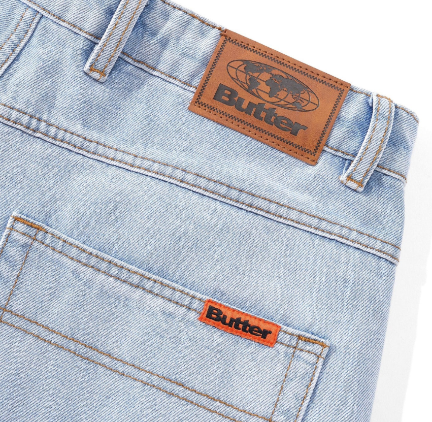 BUTTER GOODS BAGGY DENIM SHORTS