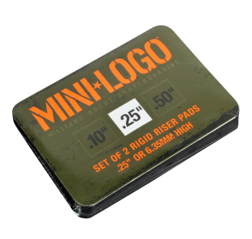MINI LOGO RISERS RIGID 0.25