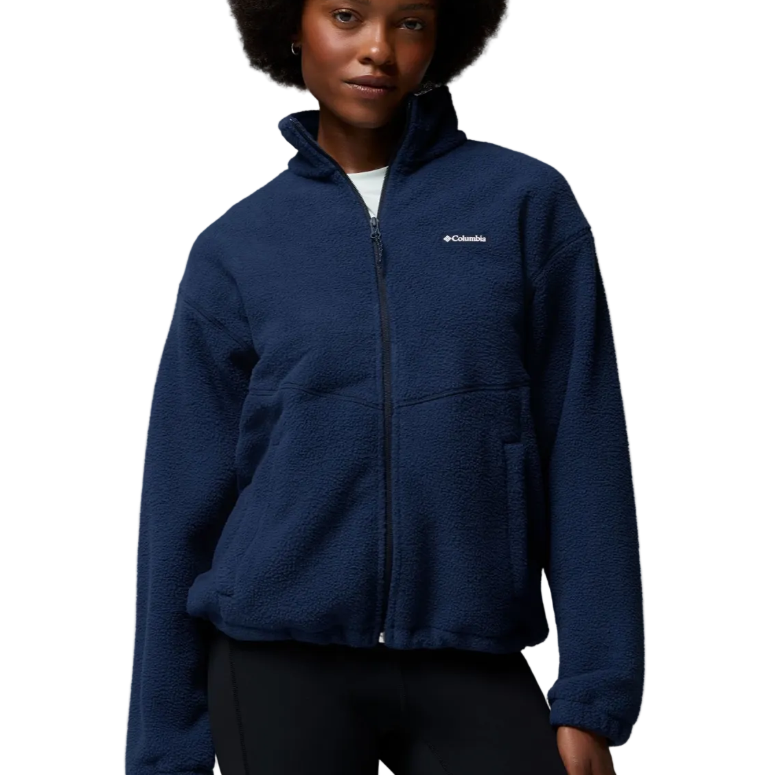 COLUMBIA W TIMBER MEADOW MTR FLEECE FULL ZIP