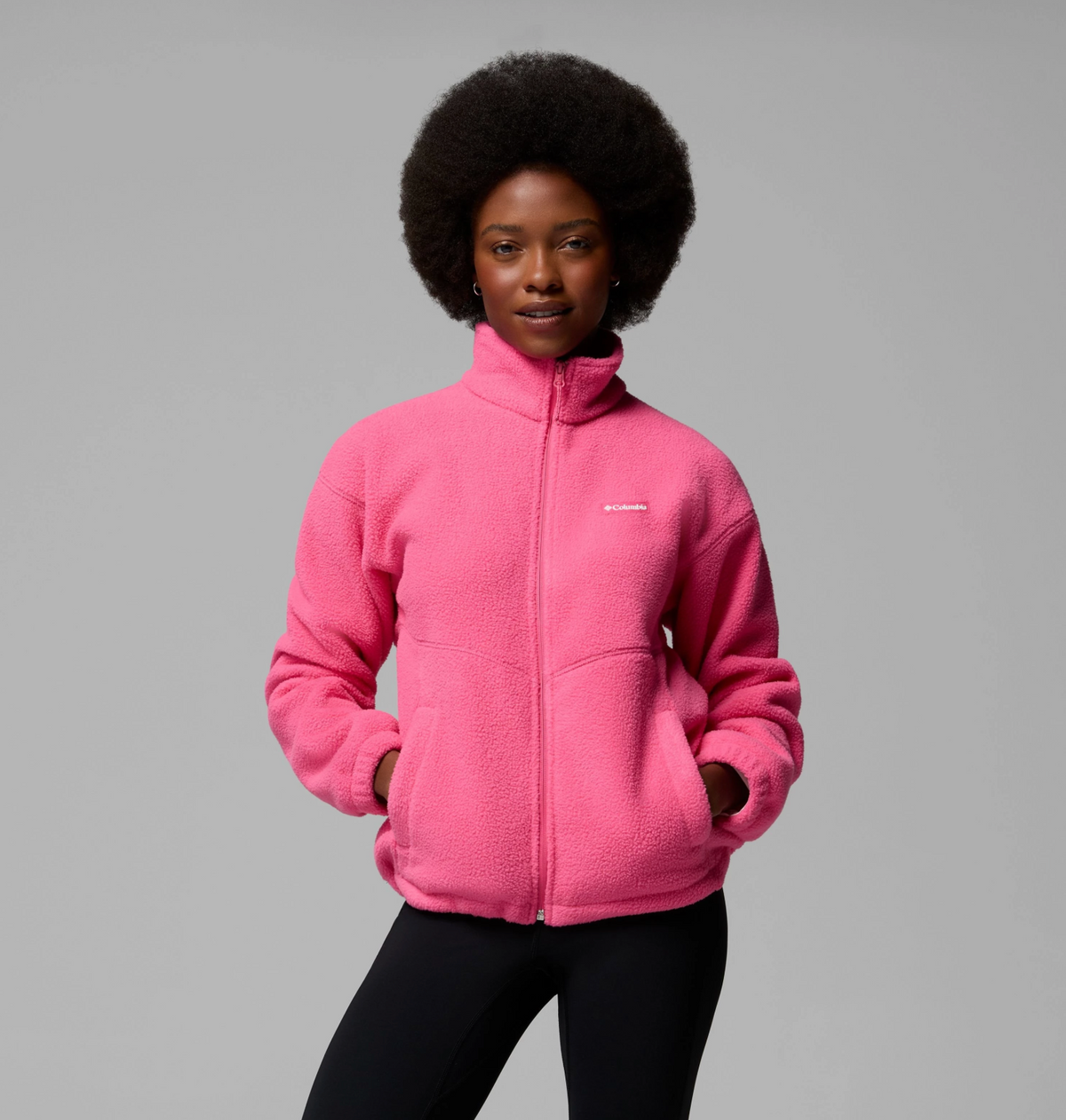 COLUMBIA W TIMBER MEADOW MTR FLEECE FULL ZIP