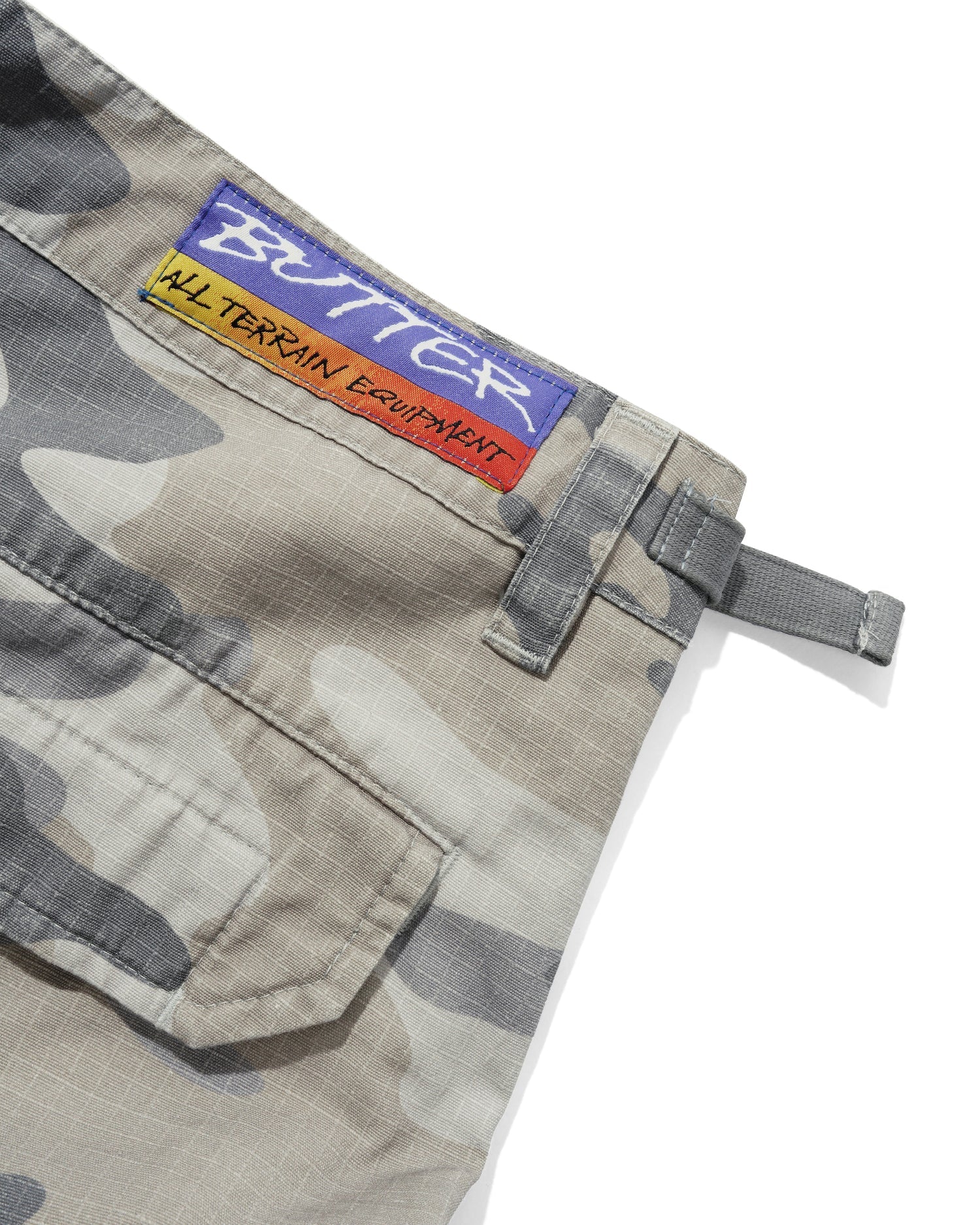 Butter Goods Cargo Pants Snow Camo - vue 5