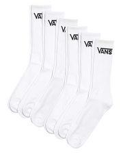VANS CLASSIC CREW SOCKS 6PK