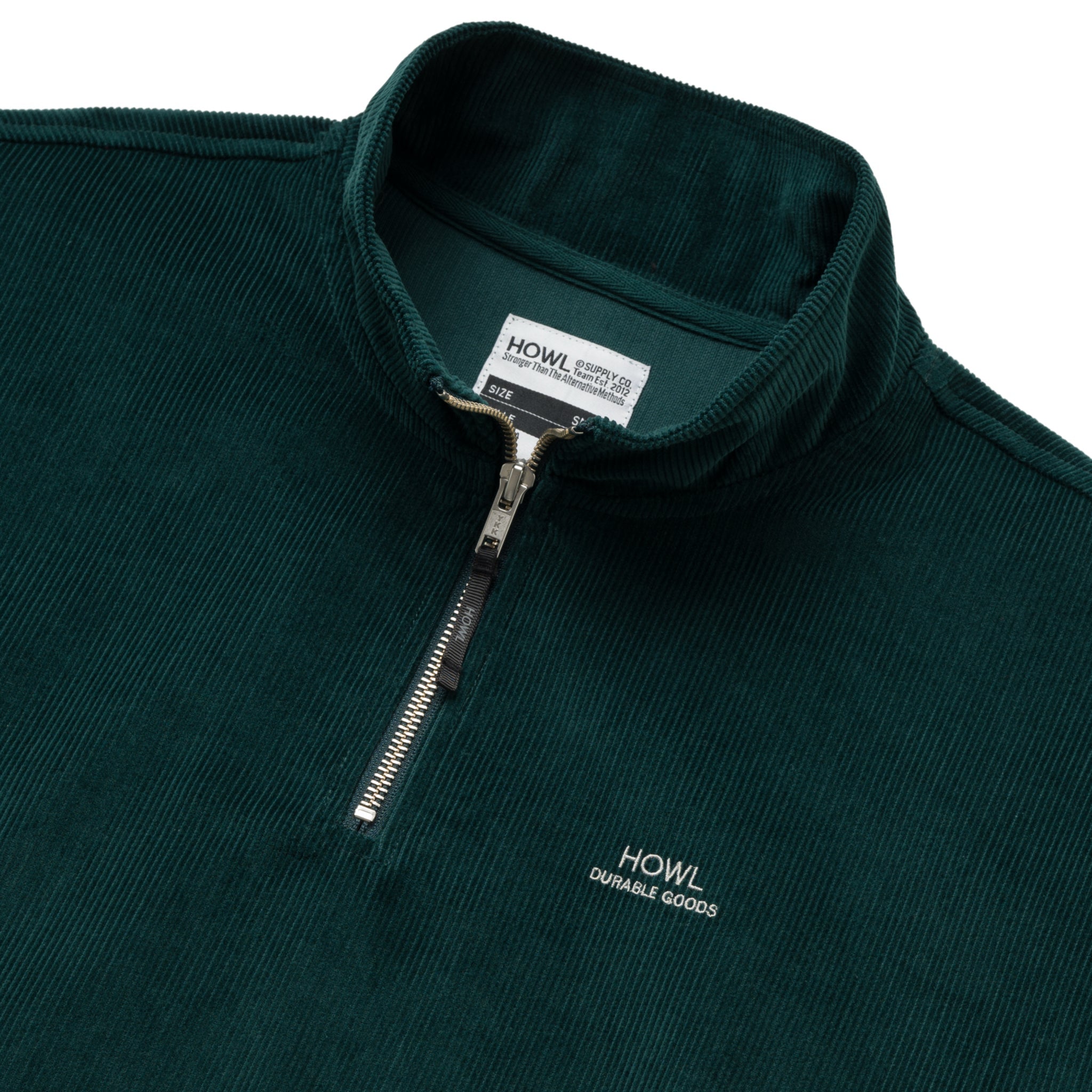 HOWL CORDUROY HALF ZIP