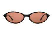 Crap Eyewear The Star Locket Dark Tortoise Bio - vue principale