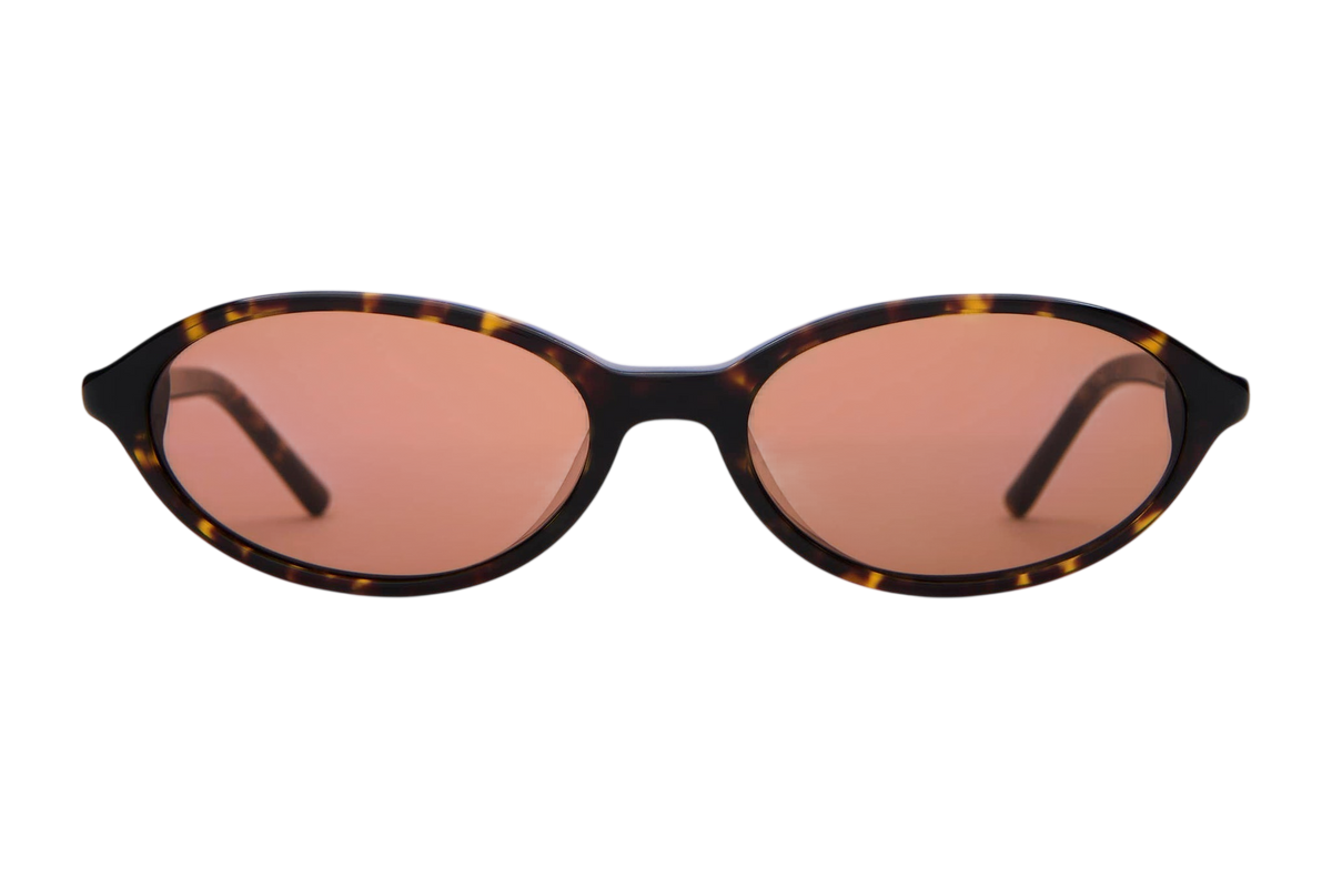 Crap Eyewear The Star Locket Dark Tortoise Bio - vue principale