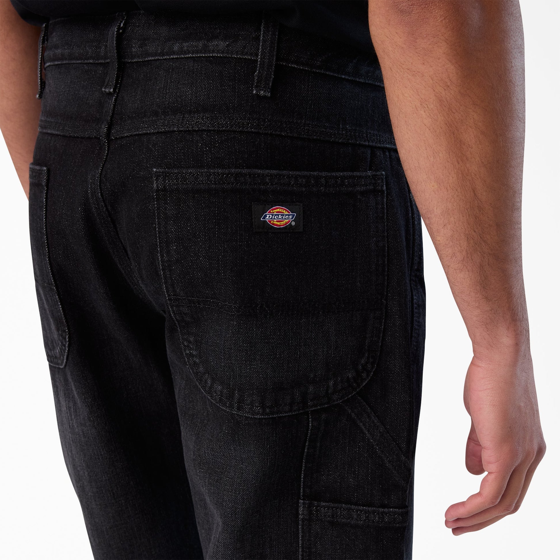Dickies Denim Utility Jean Relaxed Black Denim - Vue 5