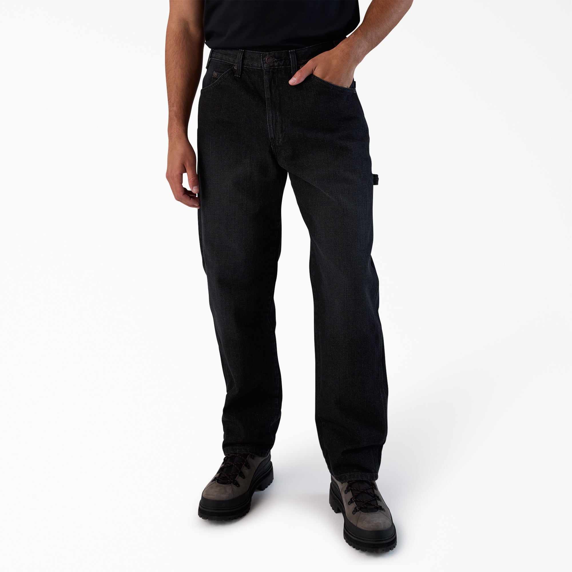 Dickies Denim Utility Jean Relaxed Black Denim - Vue principale