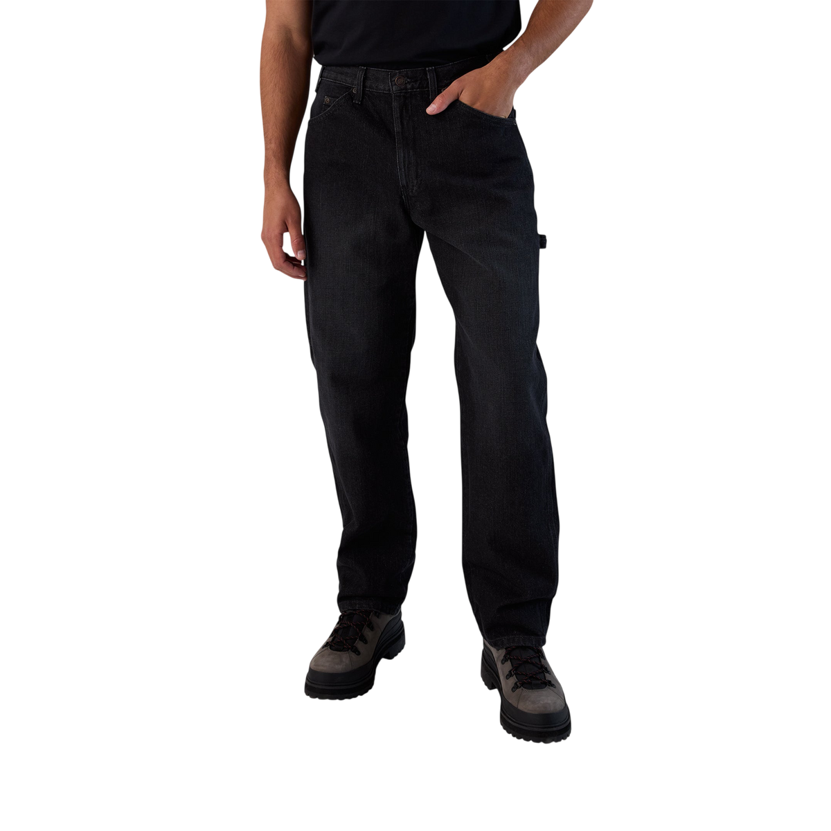 Dickies Denim Utility Jean Relaxed Black Denim - Vue principale