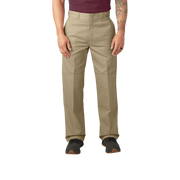 DICKIES TWILL DOUBLE KNEE WORK PANT KHAKI