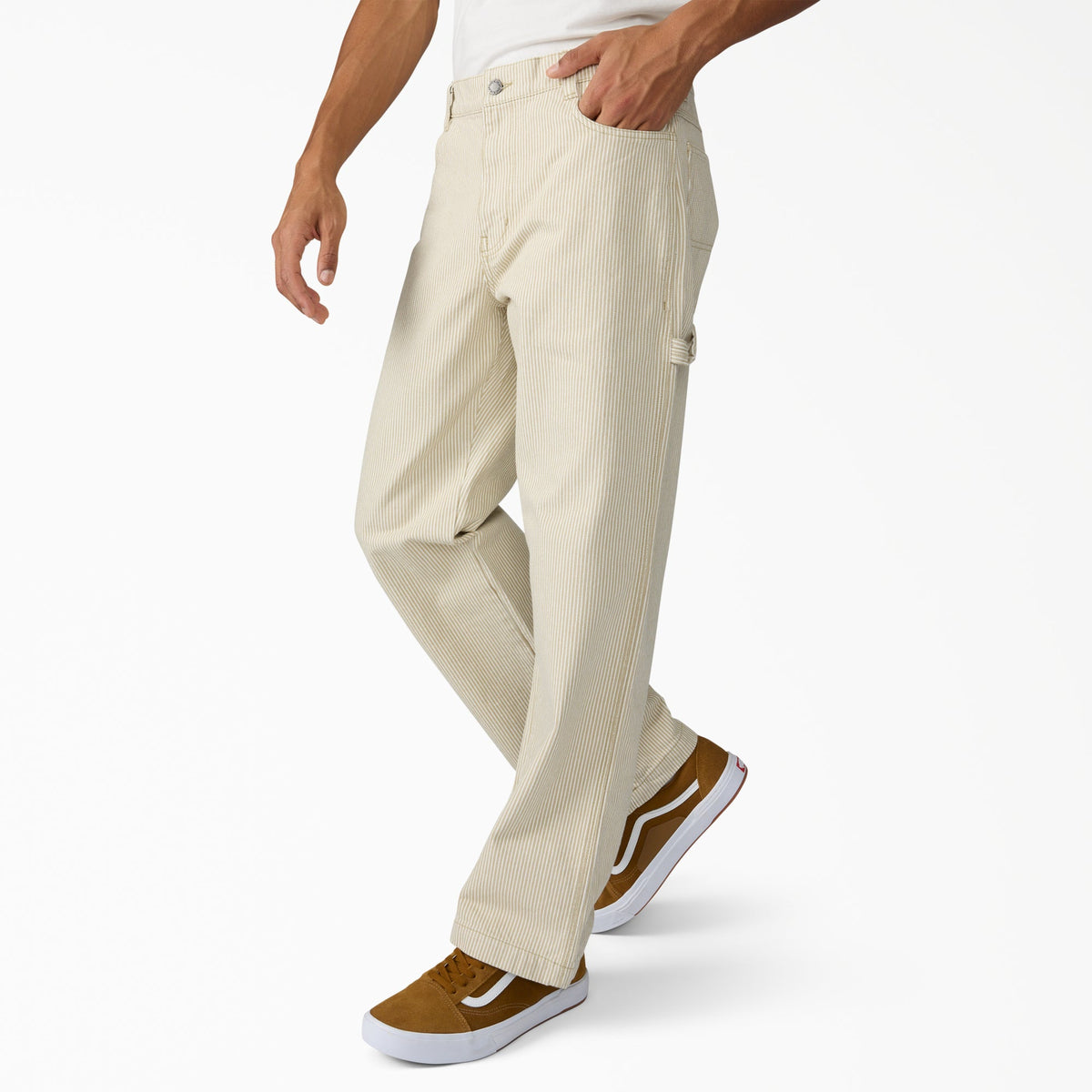 DICKIES HICKORY LOOSE STRAIGHT PANT EUCALYPTUS