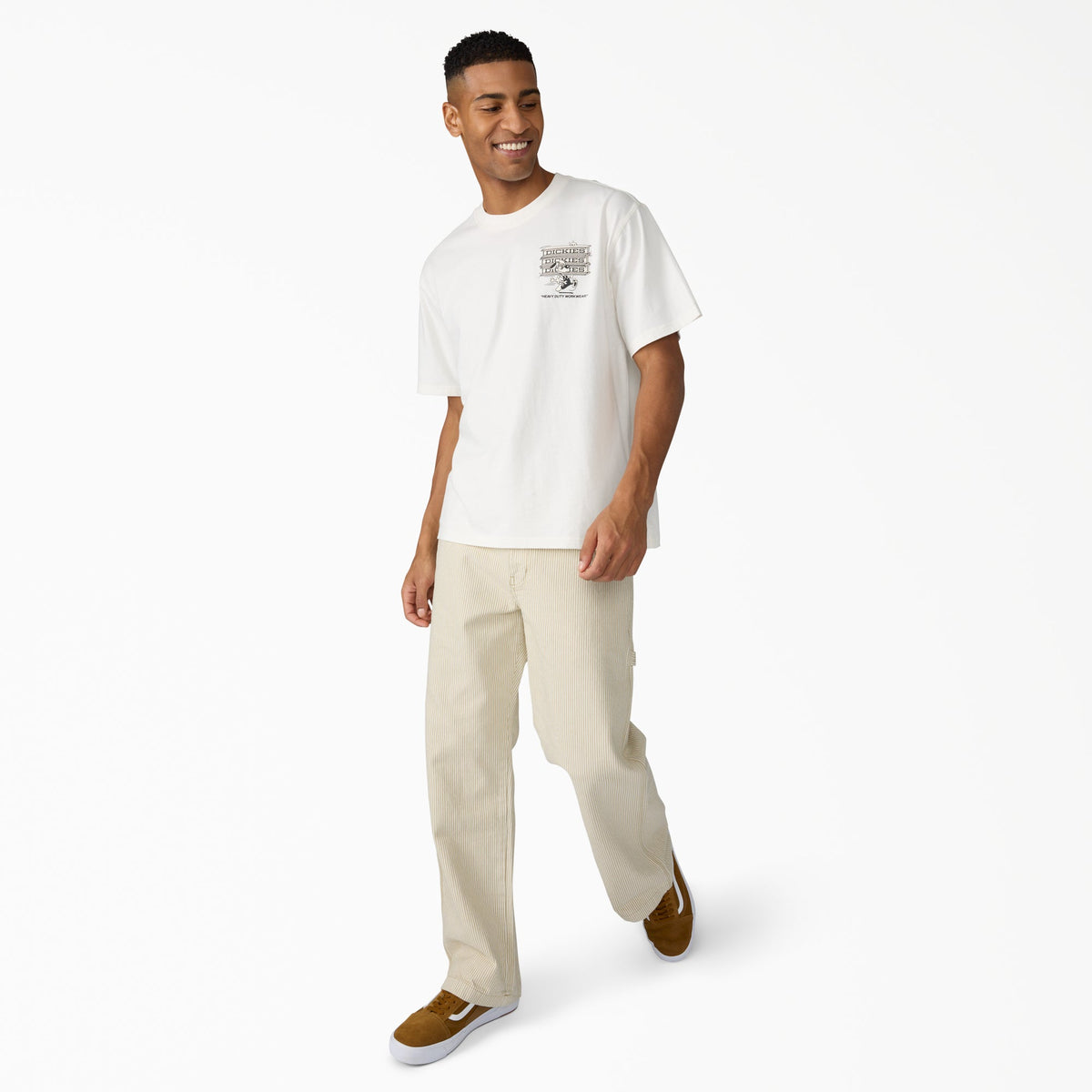 DICKIES HICKORY LOOSE STRAIGHT PANT EUCALYPTUS