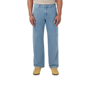 DICKIES LOOSE FIT DOUBLE KNEE DENIM PANT LIGHT