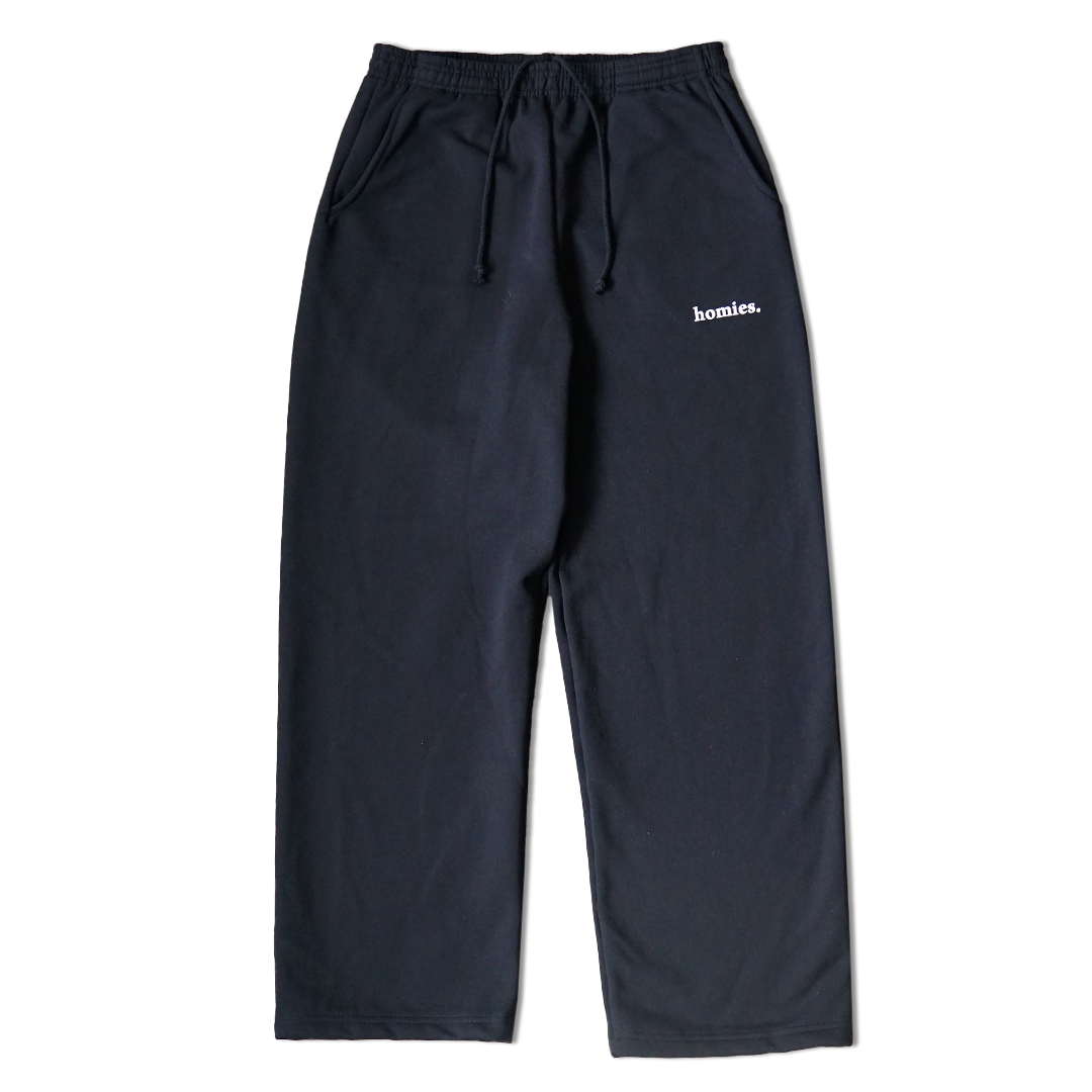 HOMIES OPEN BOTTOM SWEAT PANTS