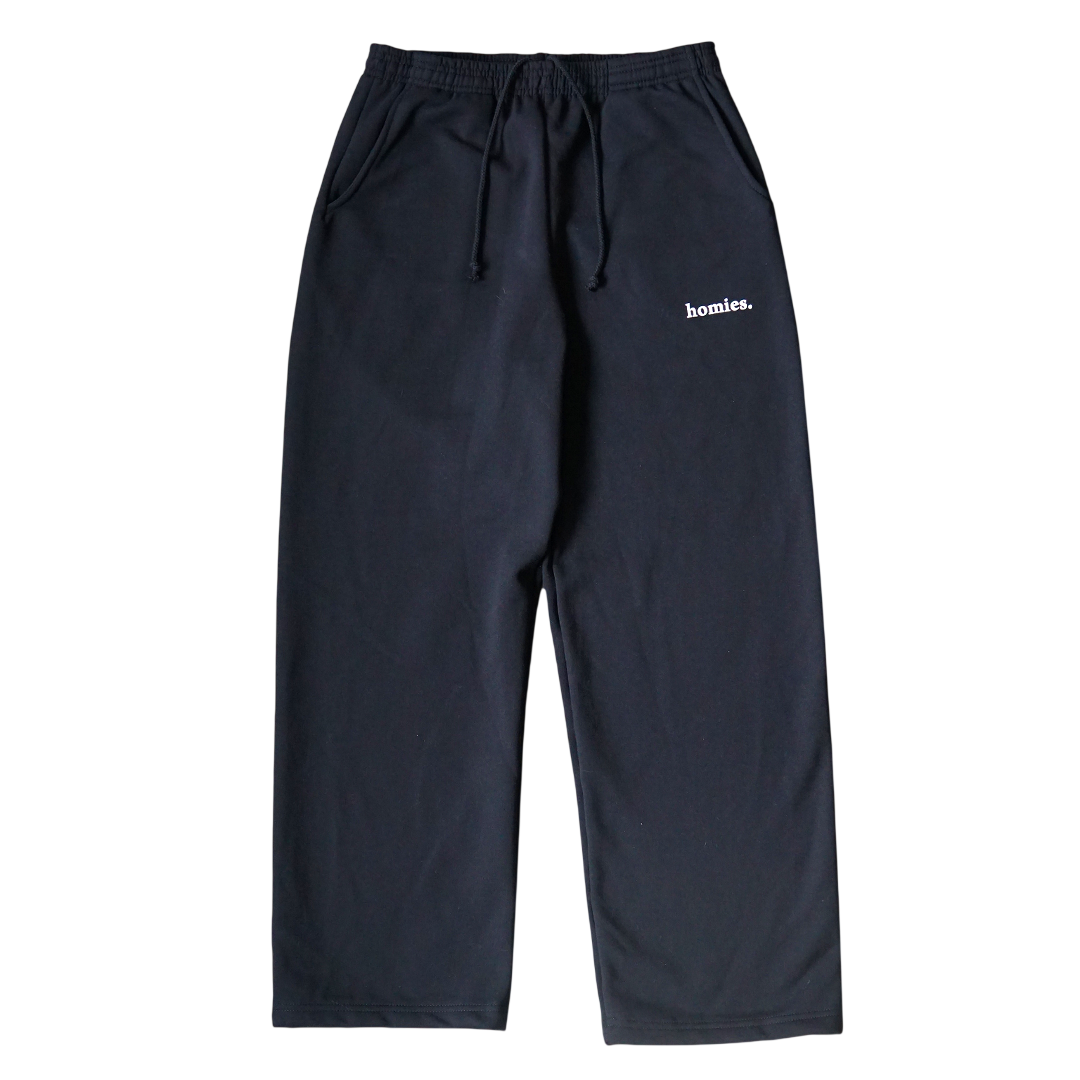 HOMIES OPEN BOTTOM SWEAT PANTS