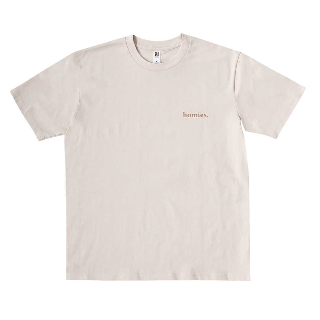 HOMIES SERIF HEAVYWEIGHT SHORT TEE