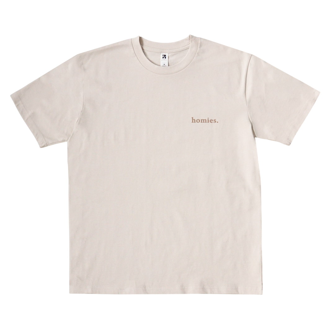 HOMIES SERIF HEAVYWEIGHT SHORT TEE