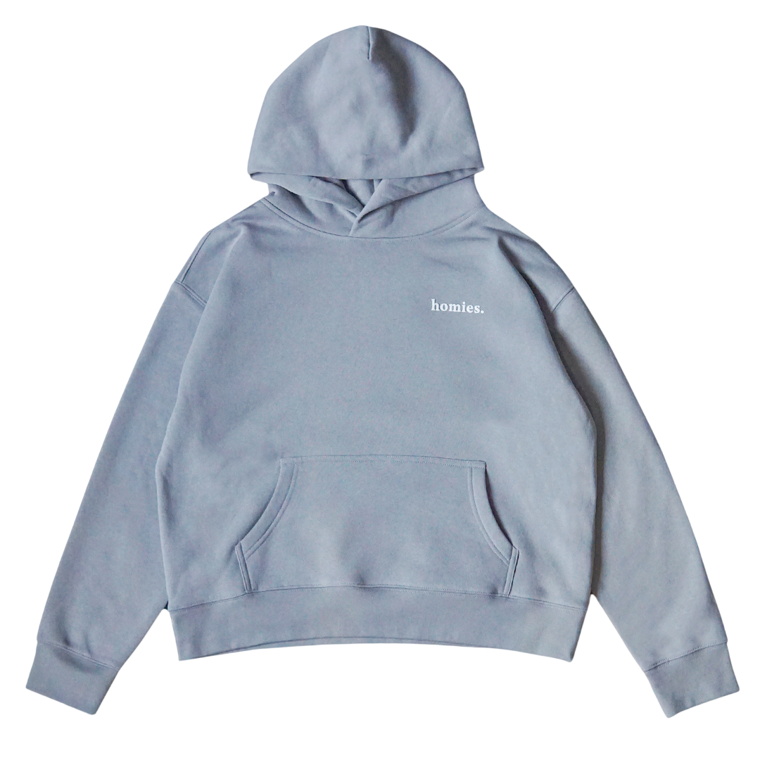 HOMIES W SERIF RELAXED HOODIE
