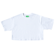 HOMIES W SERIF CROPPED TEE