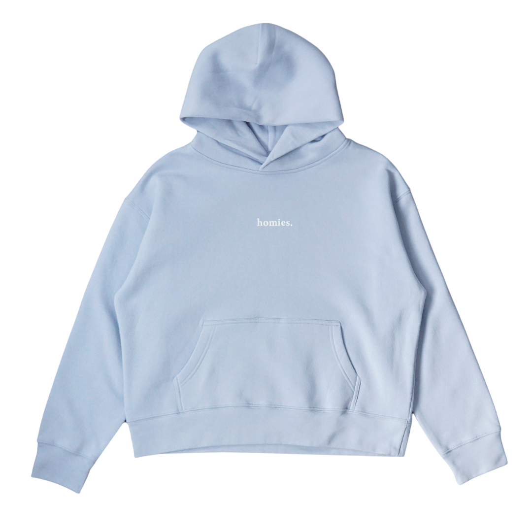 HOMIES W SERIF RELAXED HOODIE