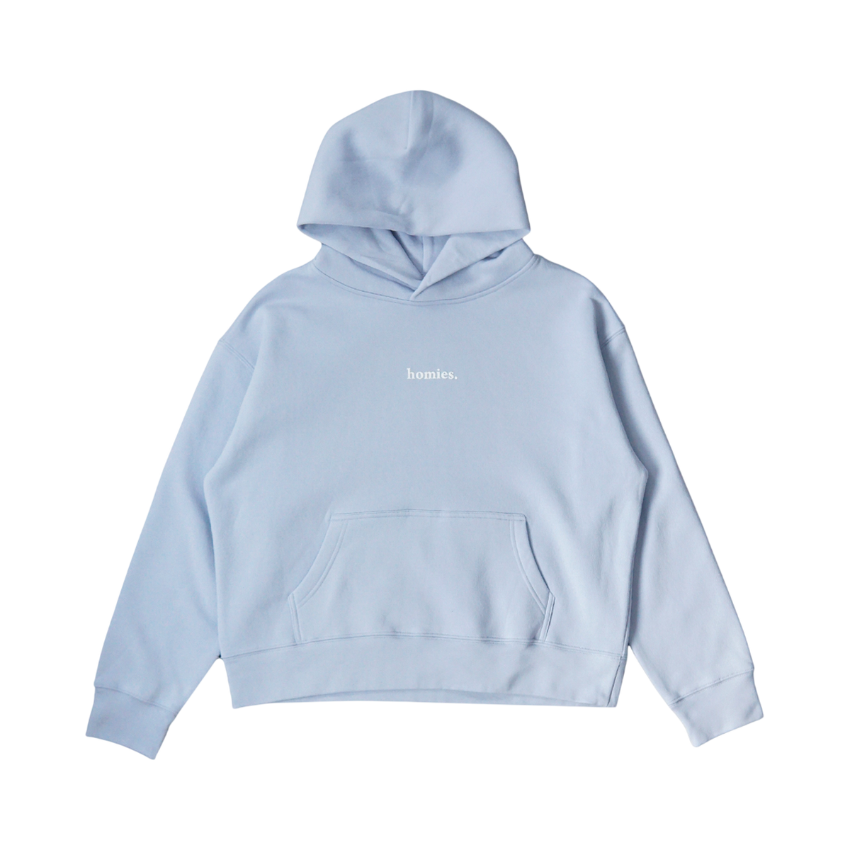 HOMIES W SERIF RELAXED HOODIE
