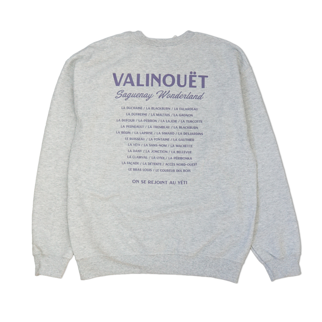 LES WONDERLANDS VALINOUËT WONDERLAND CREWNECK