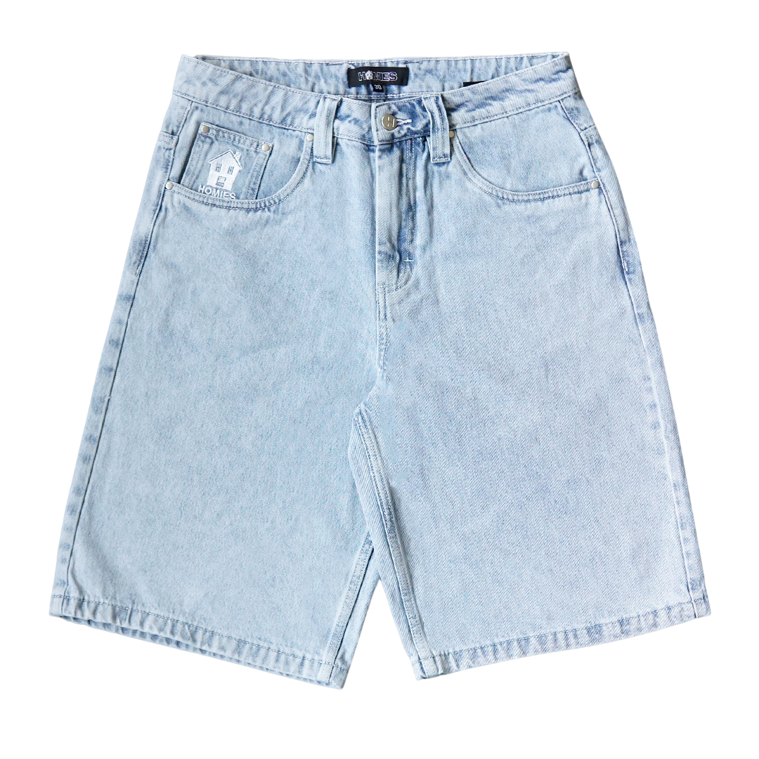 HOMIES SUPER BAGGY JEANS SHORTS