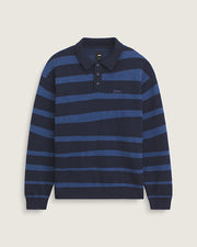 VANS DAVIS STRIPE SWEATER POLO LS
