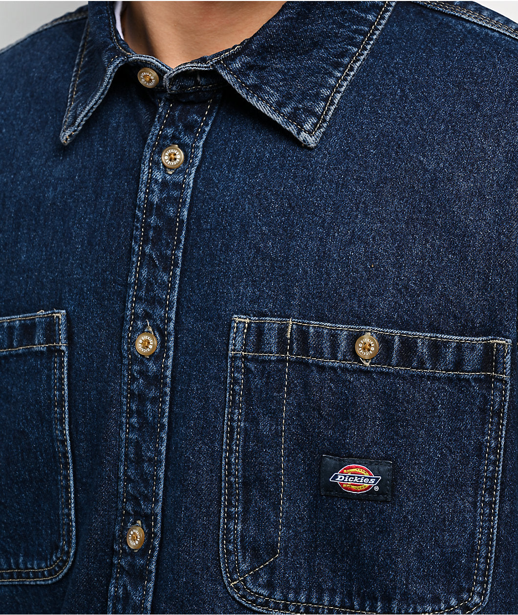 DICKIES MECHANIC DENIM L/S SHIRT