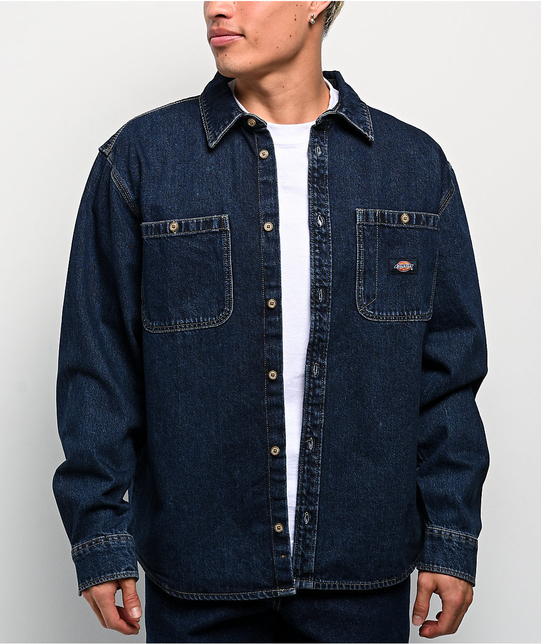 DICKIES MECHANIC DENIM L/S SHIRT