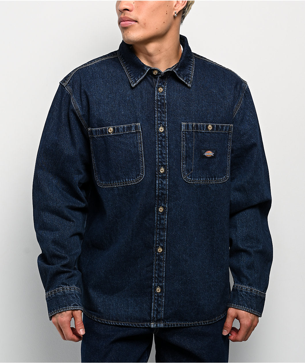 DICKIES MECHANIC DENIM L/S SHIRT