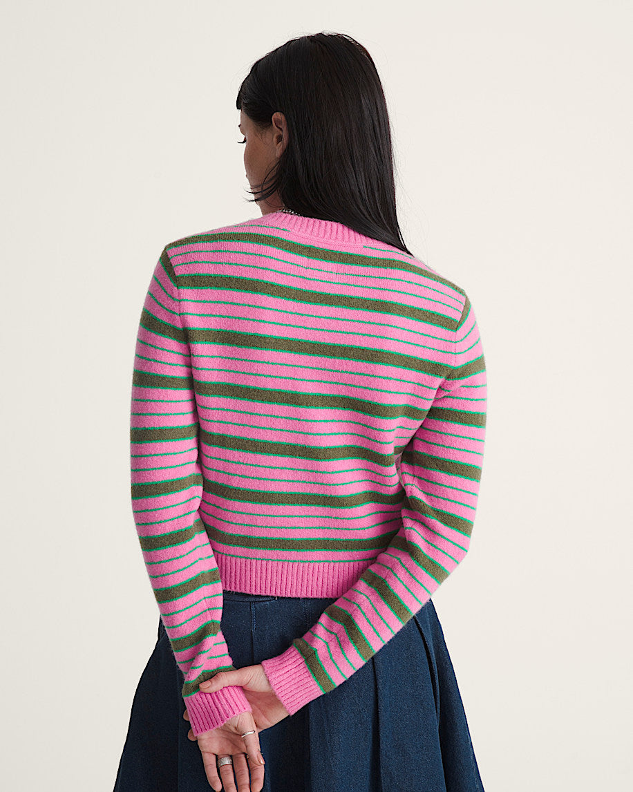 VANS DOLLY STRIPE CARDIGAN