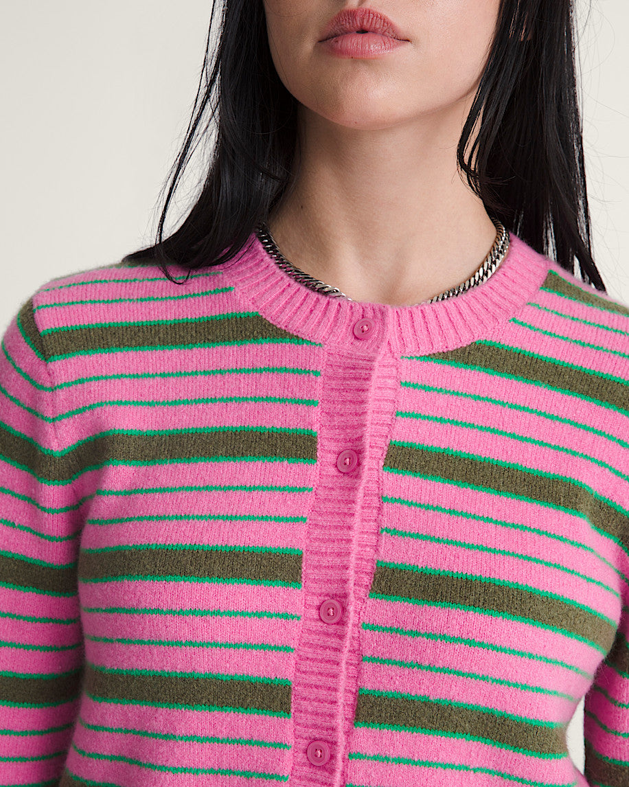 VANS DOLLY STRIPE CARDIGAN