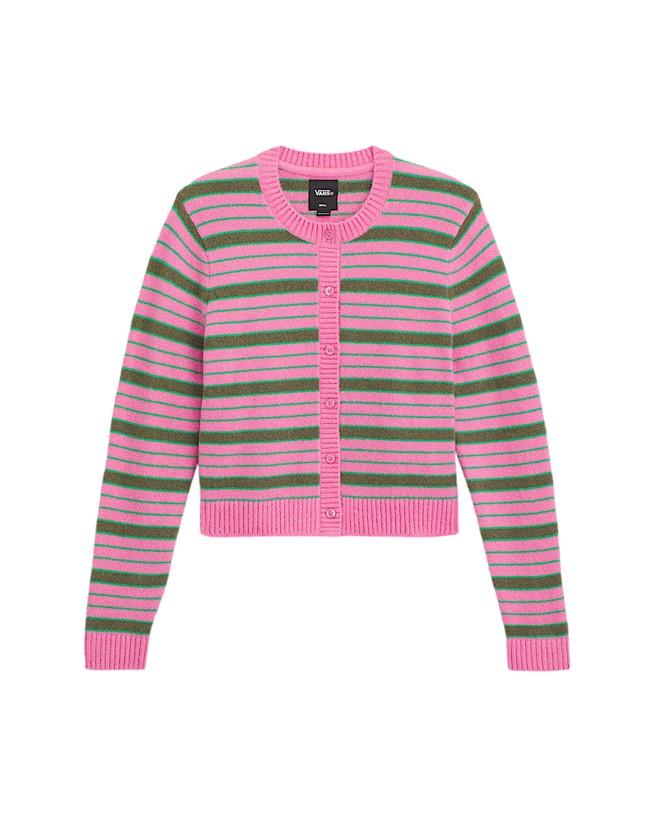 VANS DOLLY STRIPE CARDIGAN