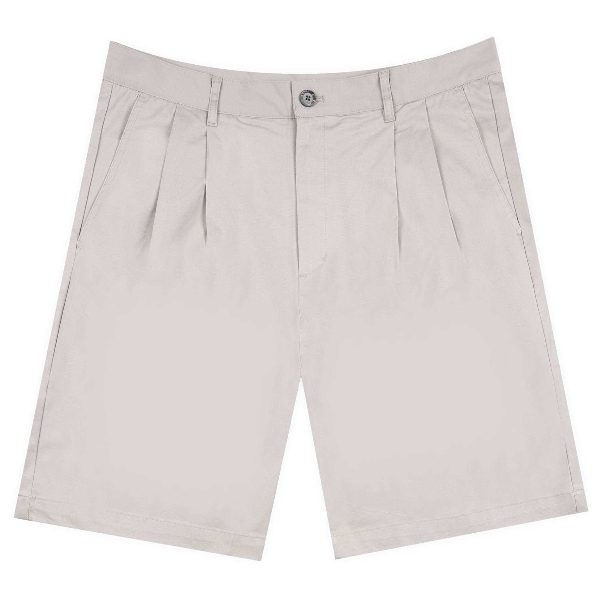 FROSTED DOUBLE PLATED SHORT Light Grey
