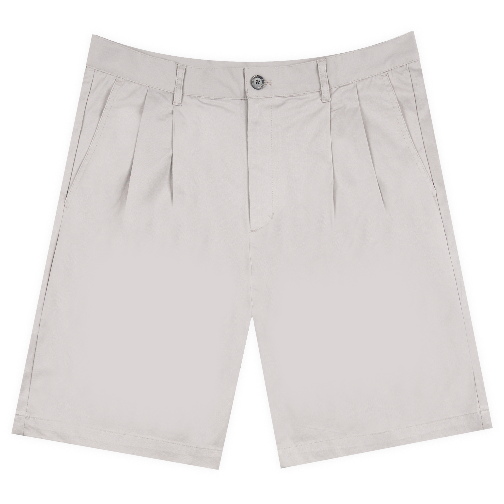 FROSTED DOUBLE PLATED SHORT Light Grey