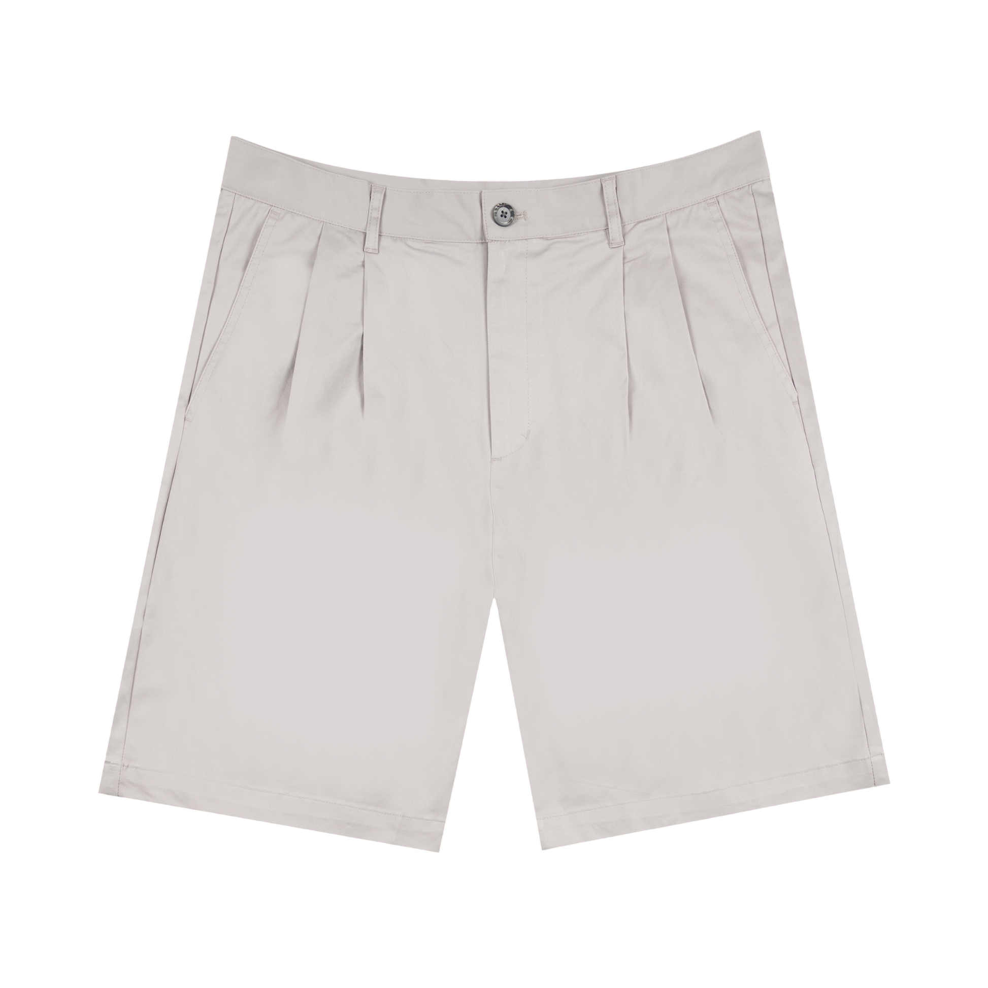 FROSTED DOUBLE PLATED SHORT Light Grey