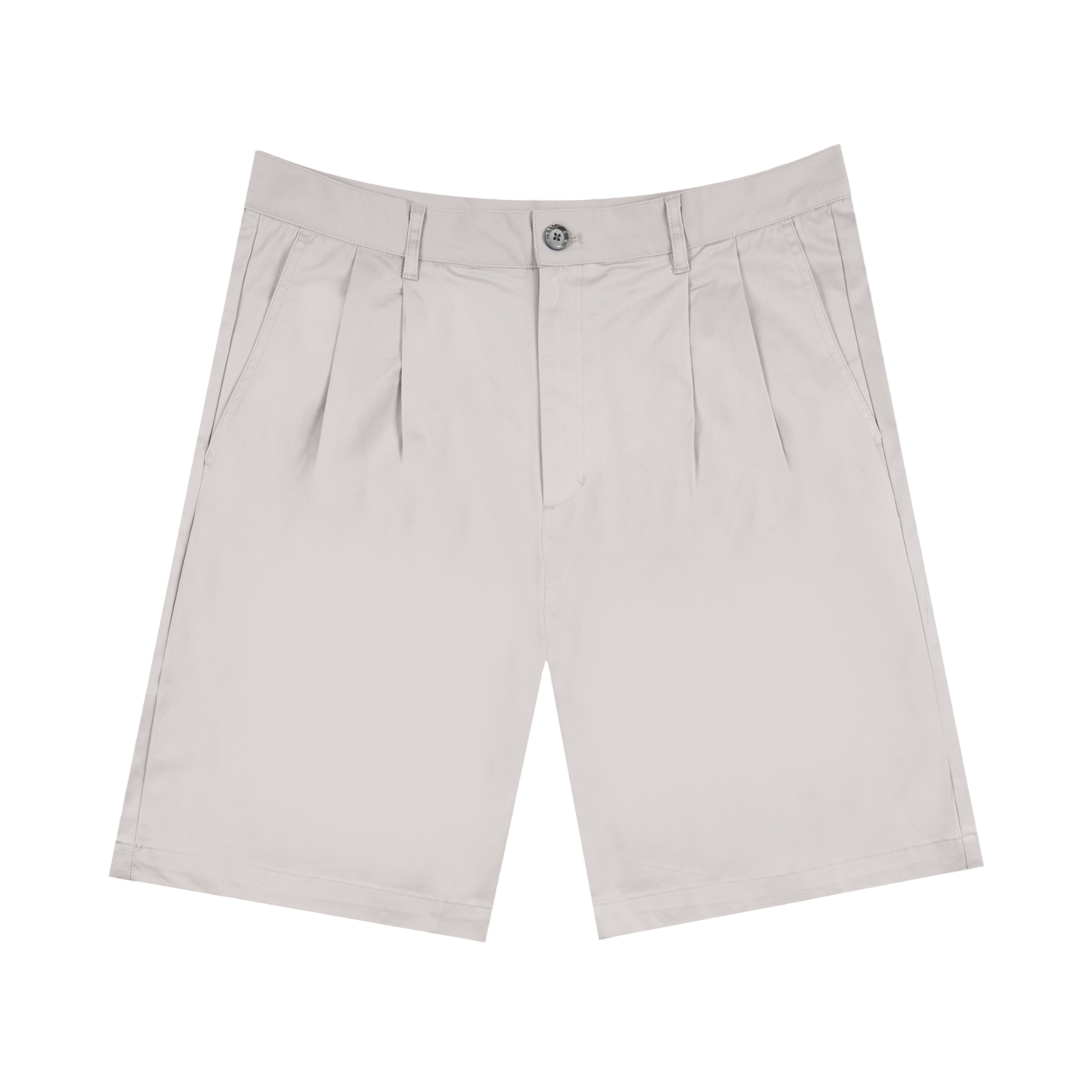 FROSTED DOUBLE PLATED SHORT Light Grey