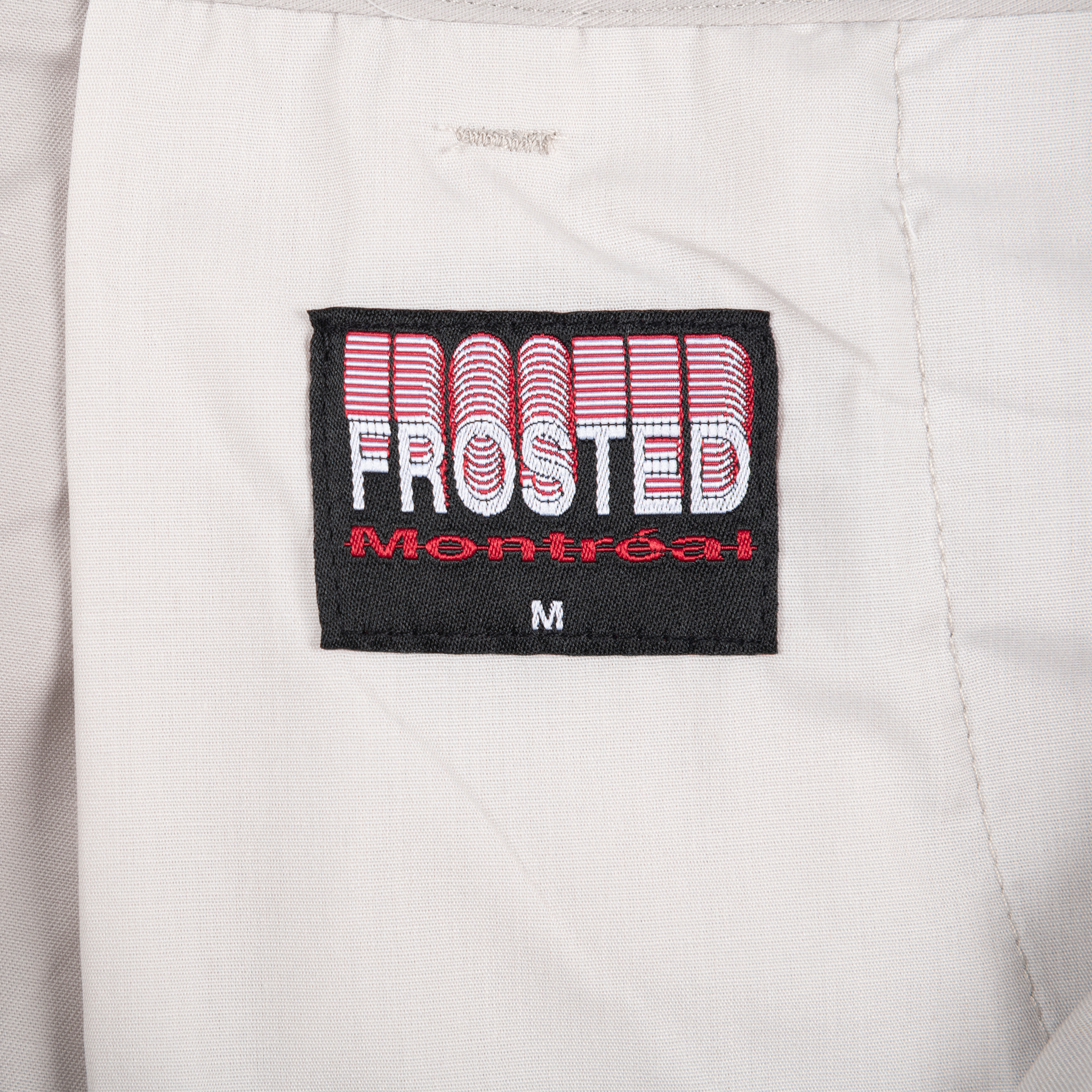 FROSTED DOUBLE PLATED SHORT Light Grey
