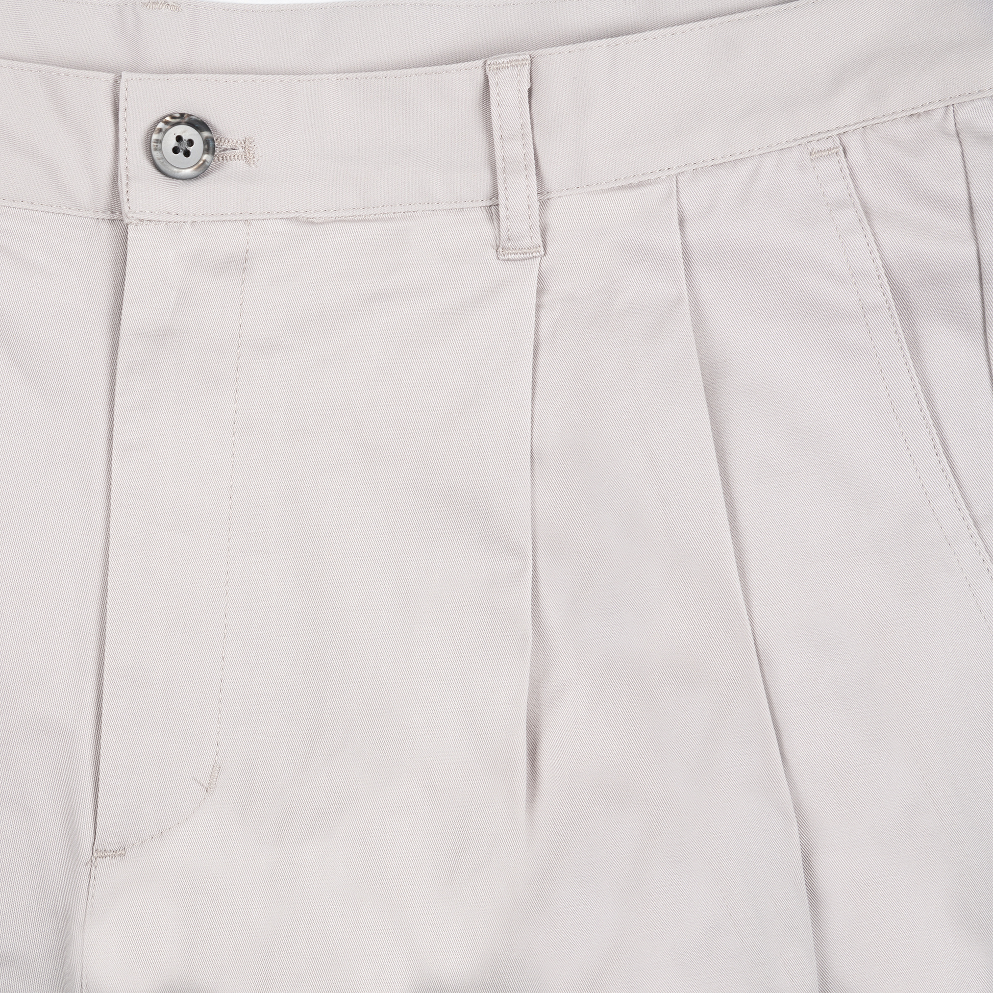 FROSTED DOUBLE PLATED SHORT Light Grey