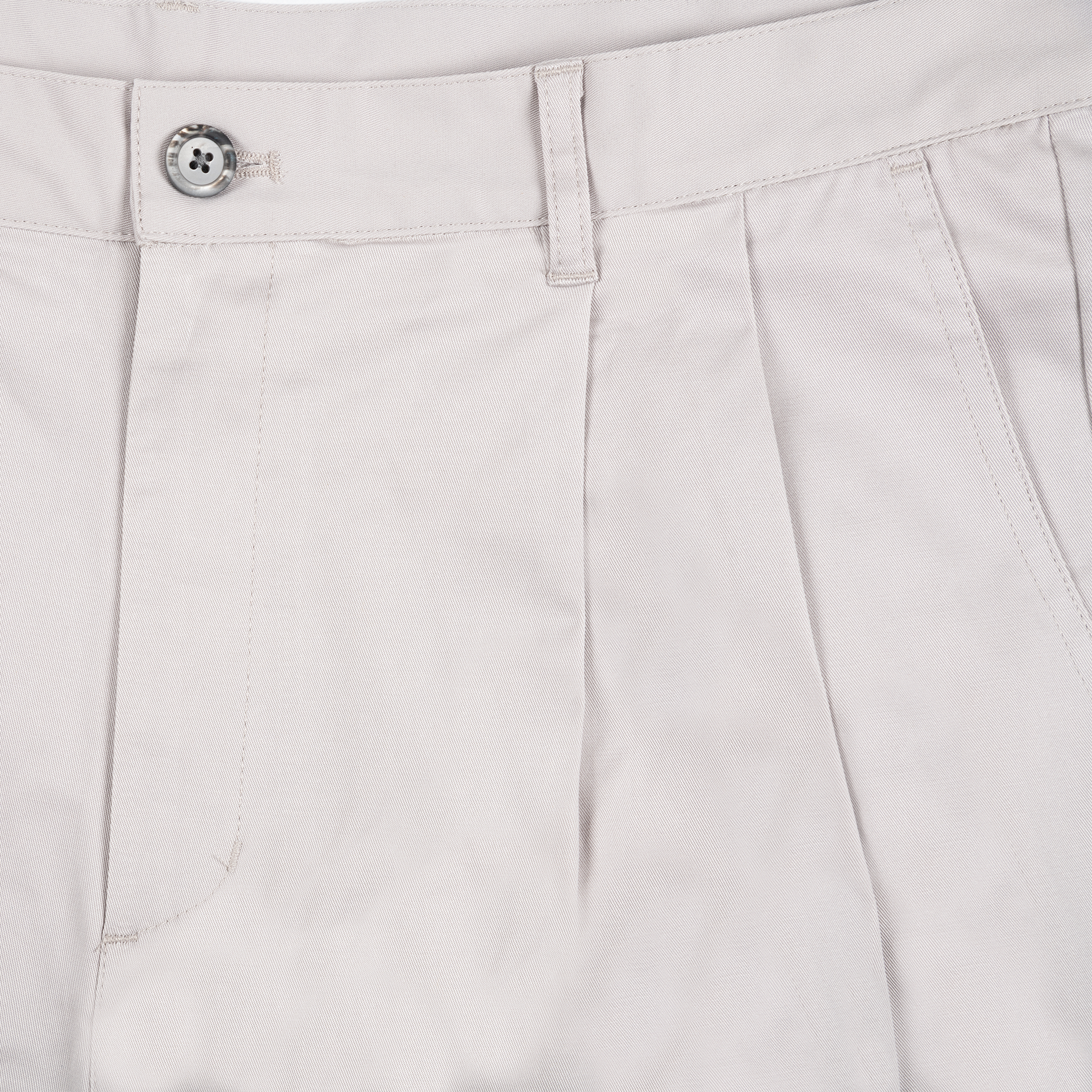FROSTED DOUBLE PLATED SHORT Light Grey