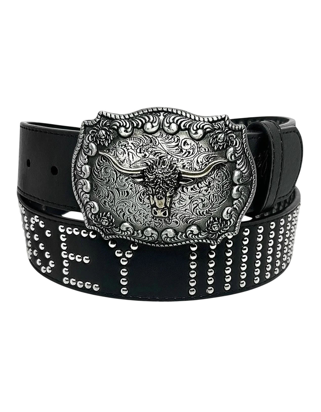 LOOSEY INTERCHANGEABLE BLACK BUCKLE BELT