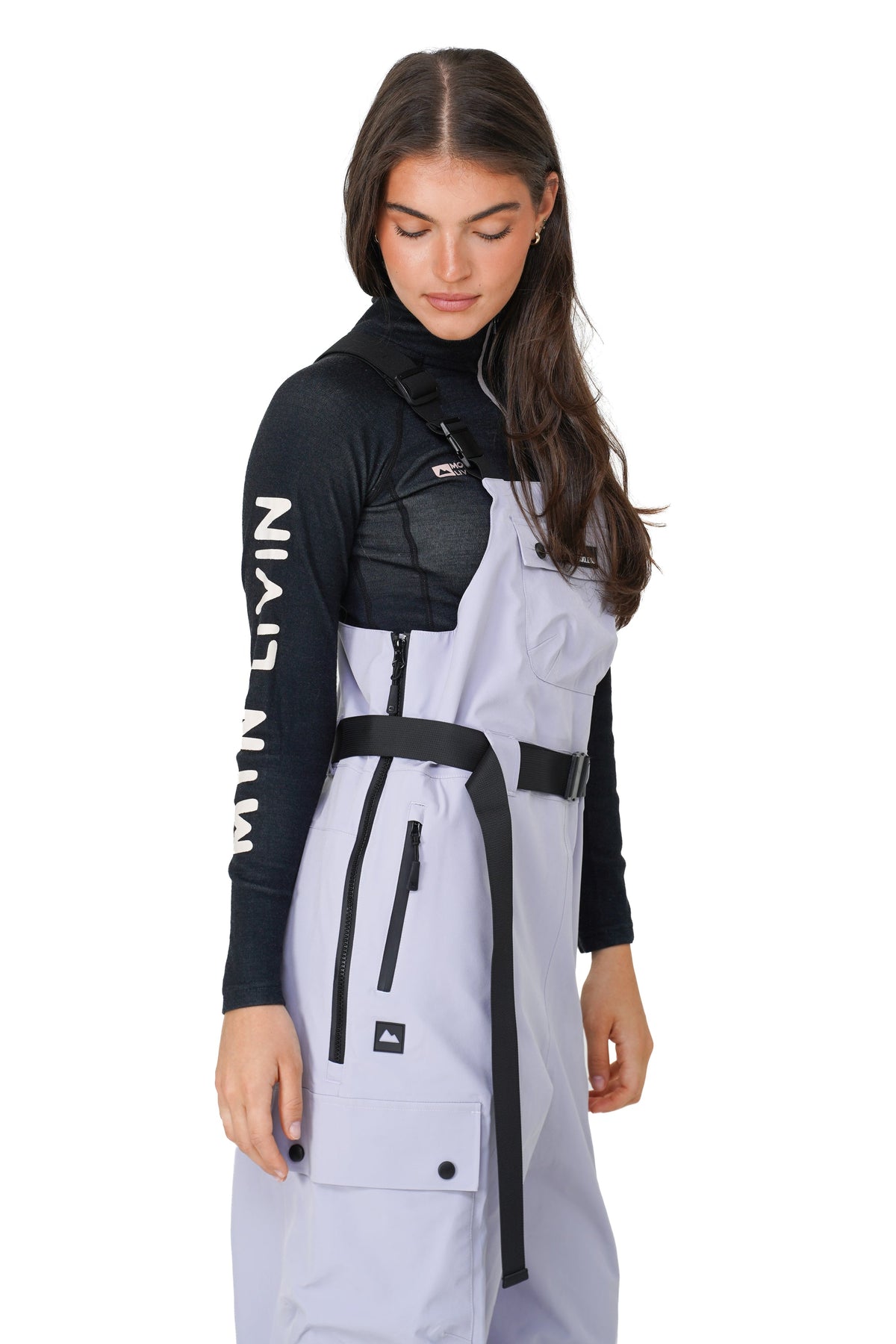 NOTICE THE RECKLESS W NORTH WIND 3-LAYER BIB